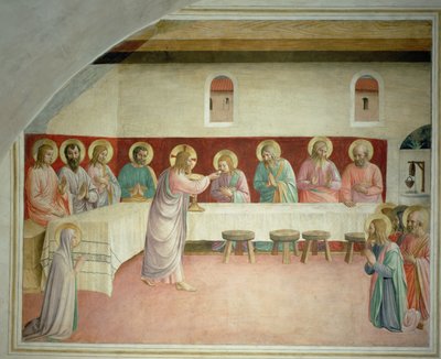The Last Supper, 1442 by Fra Angelico